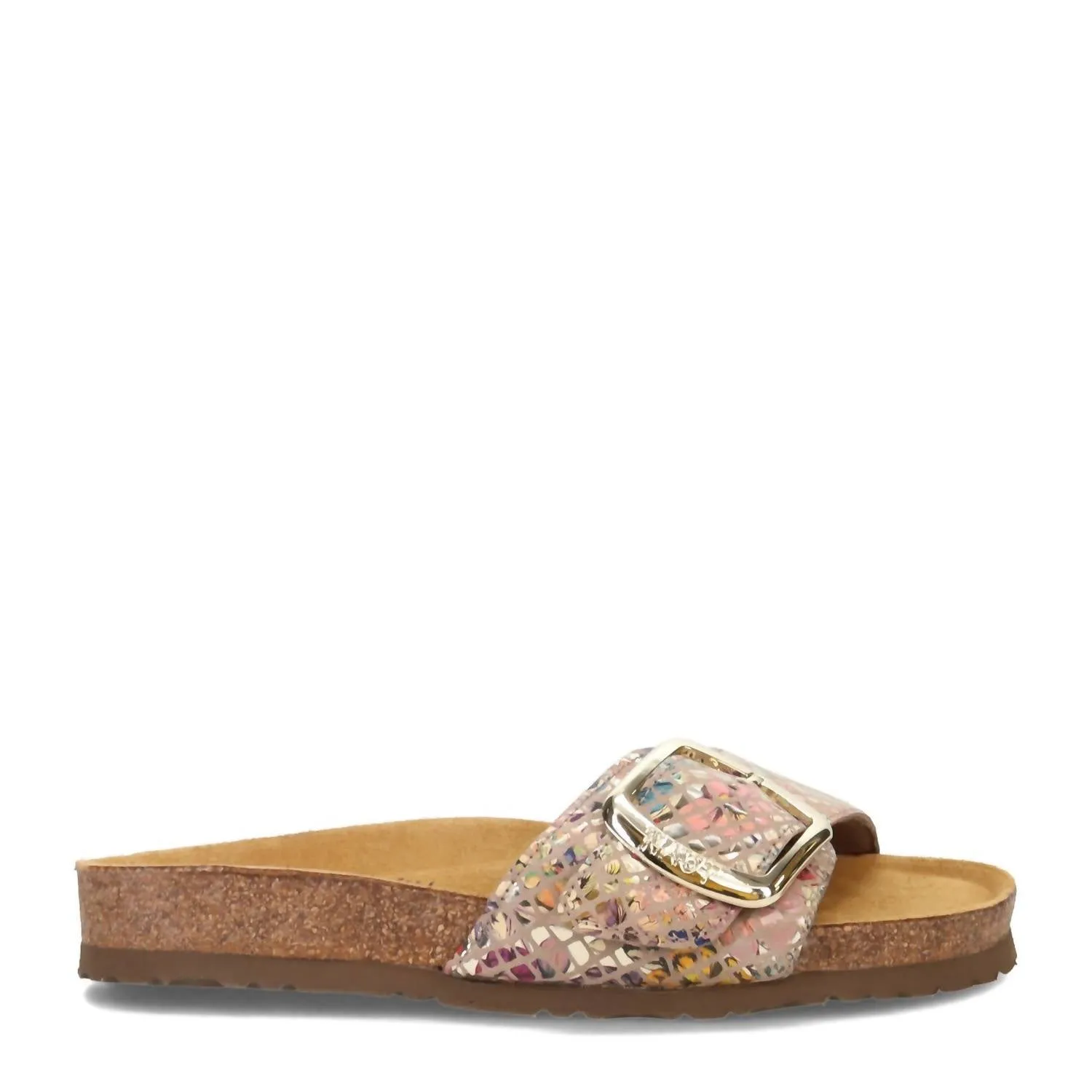 Women's Maryland Sandal In Golden Floral Leather
