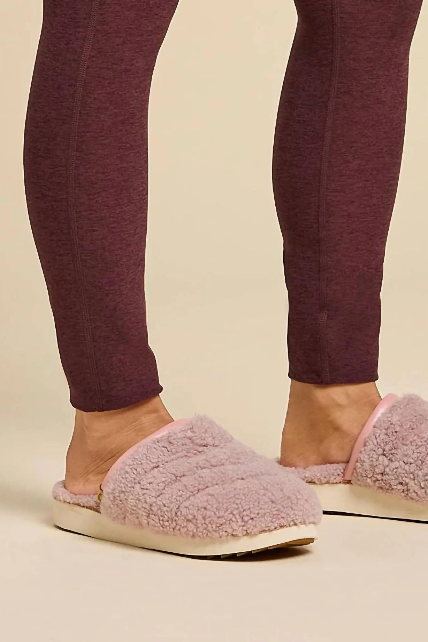 Women's Pupu Mua Slippers In Pink Sea Salt