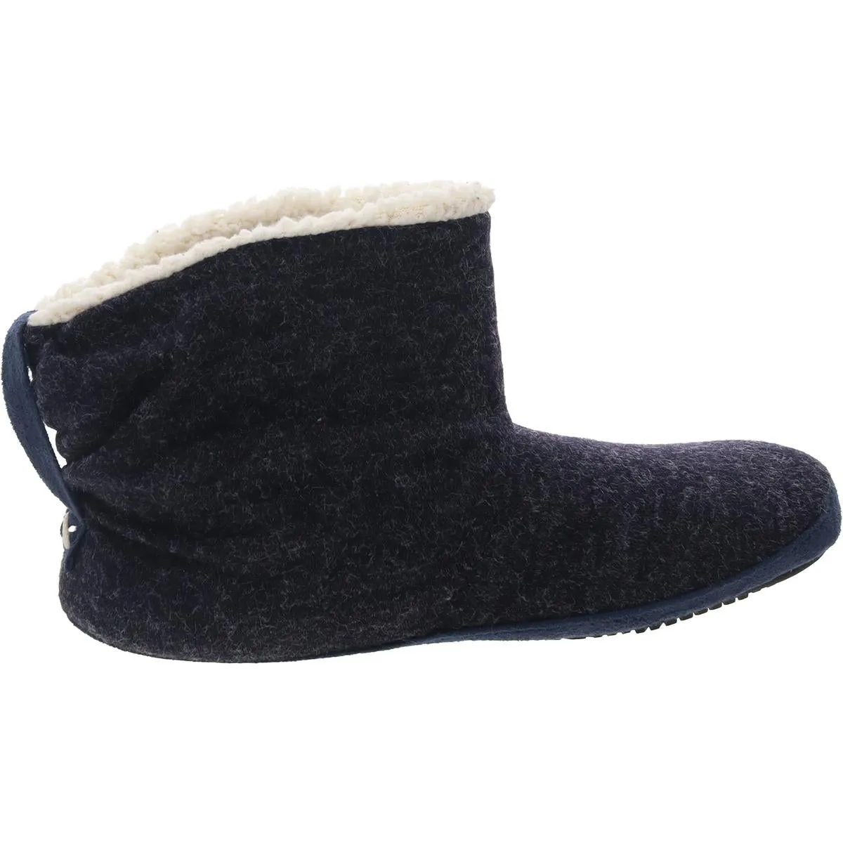 Womens Washable Faux Fur Bootie Slippers